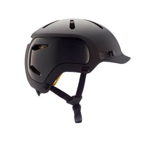Bern Watts 2.0 Adult Snowsports Ski Helmet for Men/Women, Matte Black - Small
